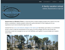 Tablet Screenshot of nausethaven.com